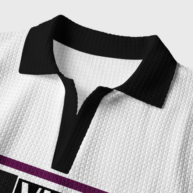 The Future Is Here Geek Crochet Polo Shirt