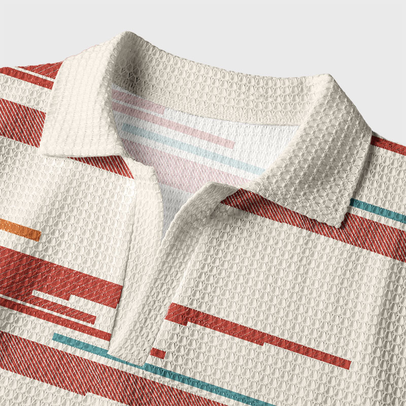 I'm This Old Geek Crochet Polo Shirt
