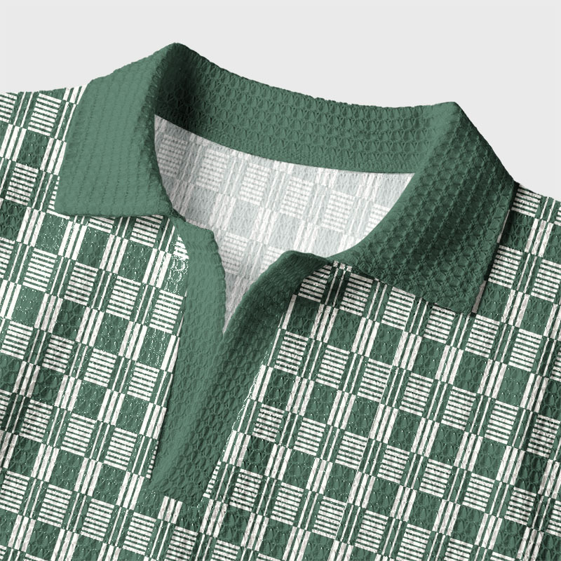 80 Cotton 20 Hair Geek Crochet Polo Shirt