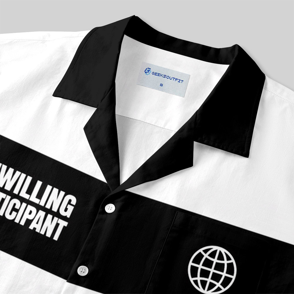 Unwilling Participant Button Up Pocket Shirt