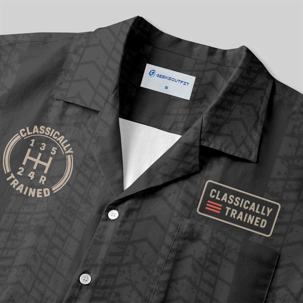 Classically Trained Button Up Pocket Shirt