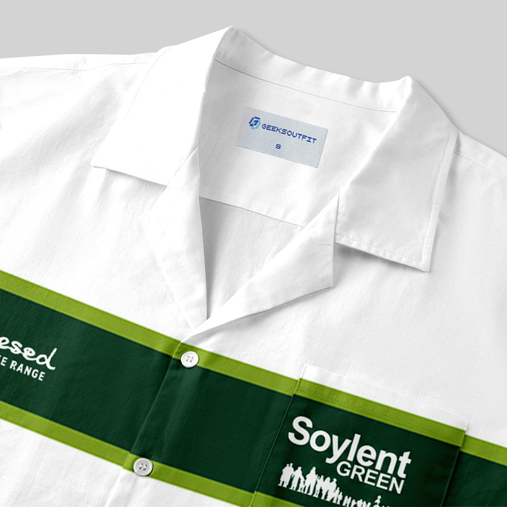 Soylent Green Button Up Pocket Shirt