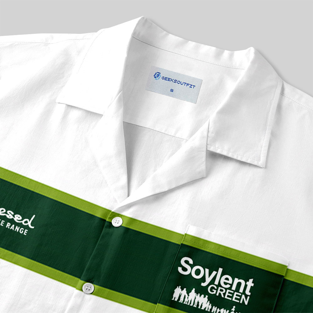 Soylent Green Button Up Pocket Shirt