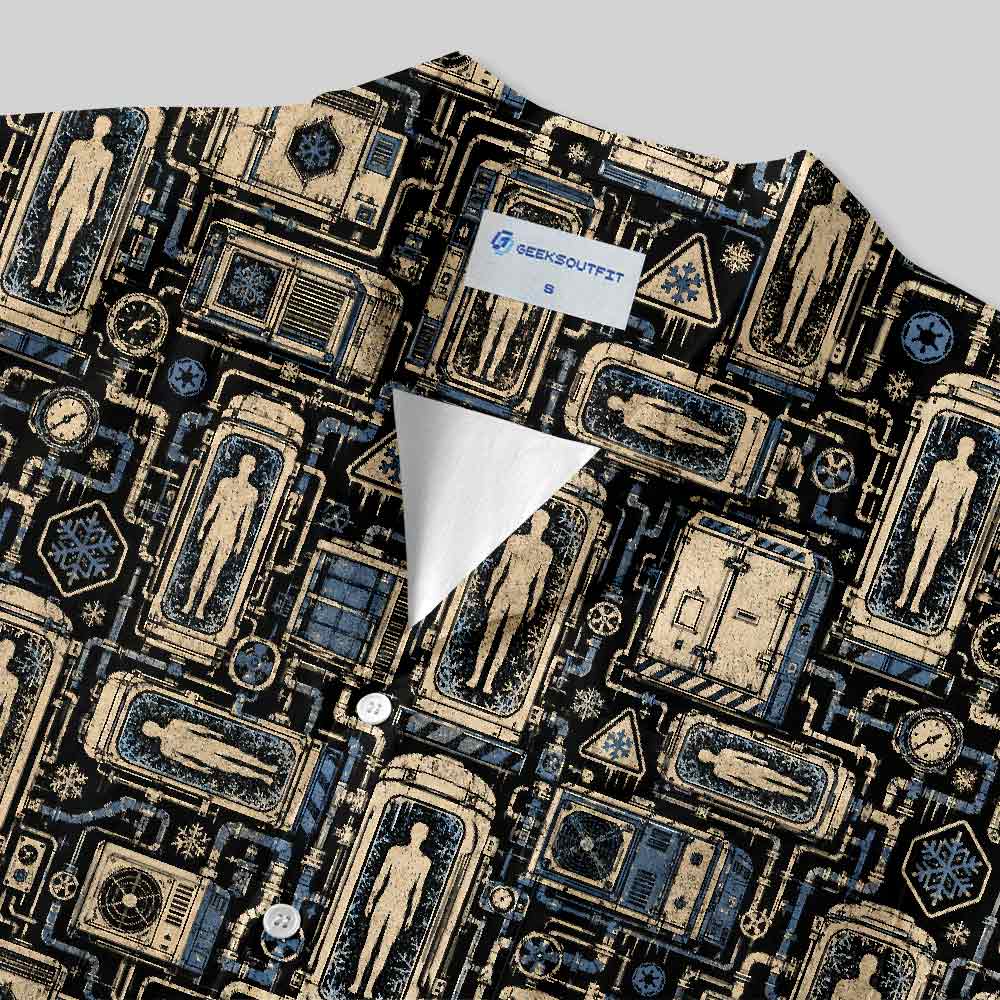 Cloud City Freezing Services Button Up Pocket Shirt