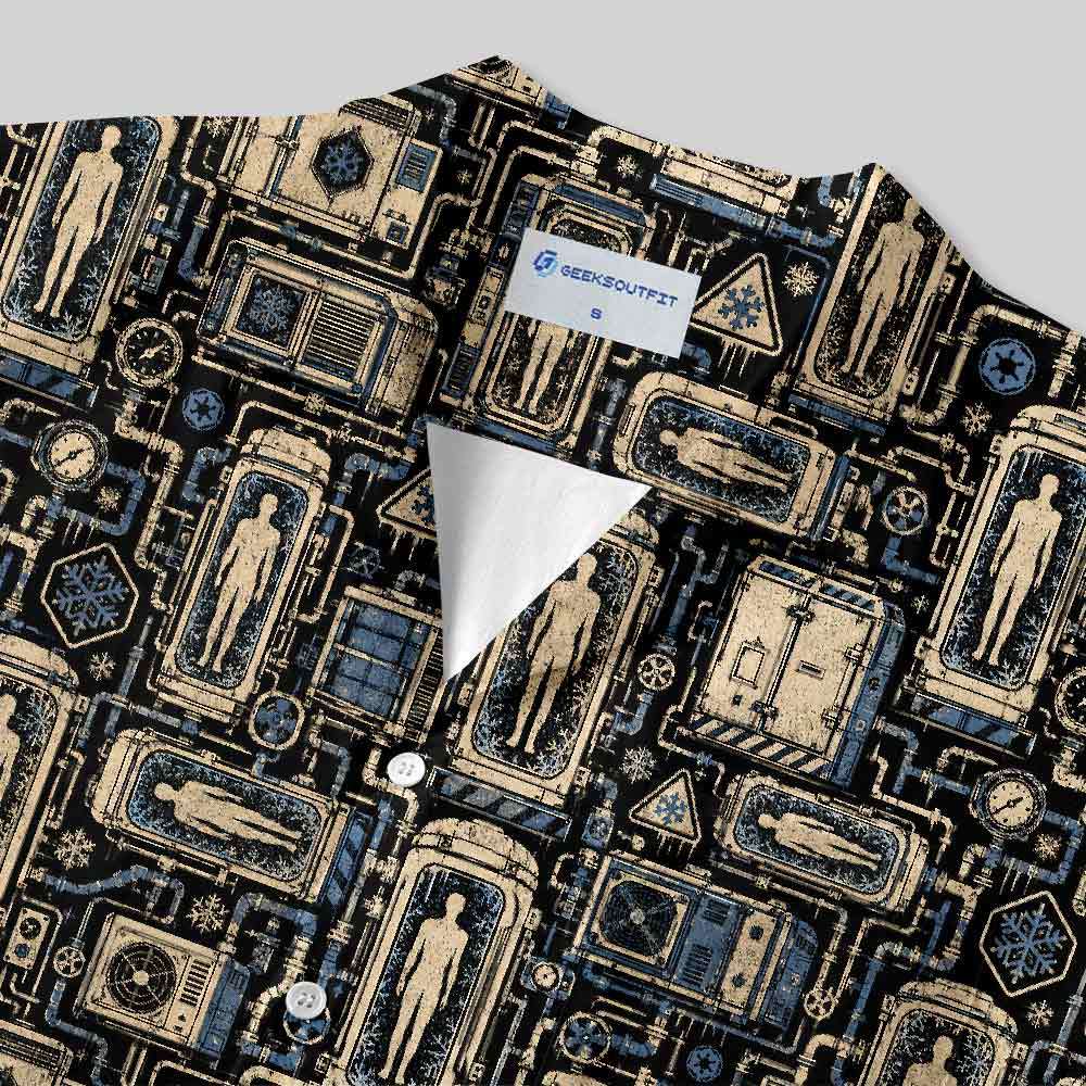 Cloud City Freezing Services Button Up Pocket Shirt