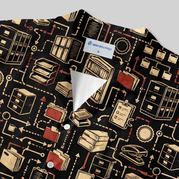 Data Storage Department Button Up Pocket Shirt
