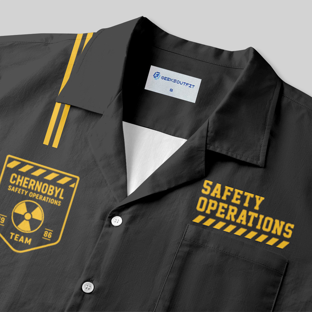 UNIT 1986 Reactor Support Button Up Pocket Shirt