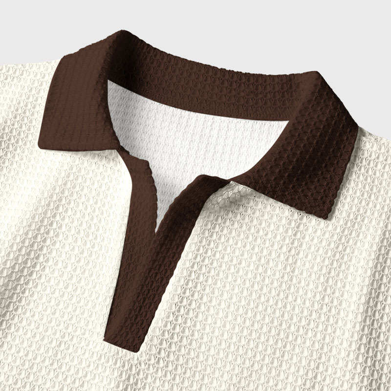 60 Percent Cotton 40 Percent Cat Hair Geek Crochet Polo Shirt
