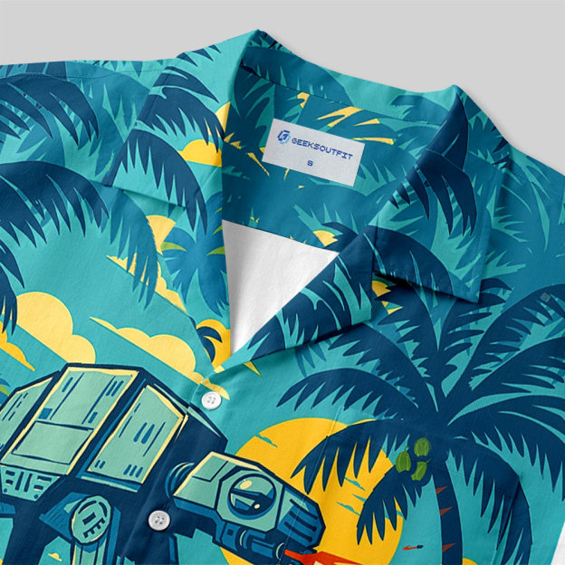 ATAT Hawaii Button Up Pocket Shirt