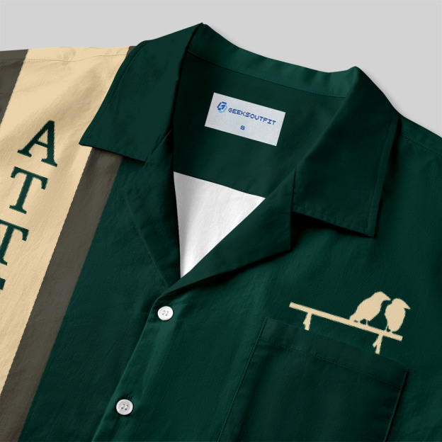 Attempted Murder Button Up Pocket Shirt