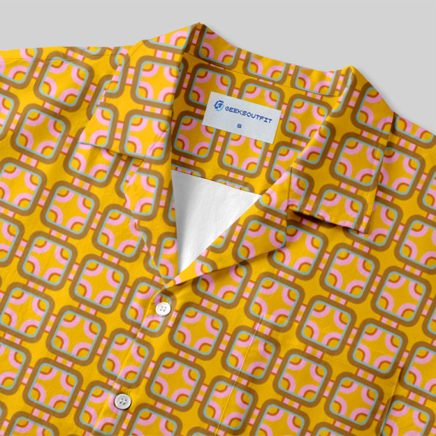 The Shining Humor Room Rug Button Up Pocket Shirt