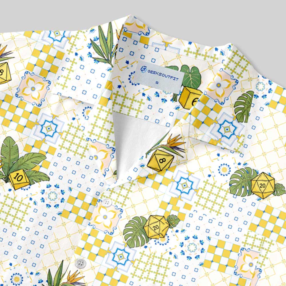 Sicilian Dice Orchard Button Up Pocket Shirt