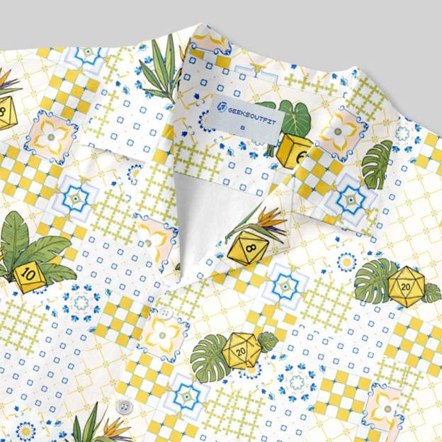 Sicilian Dice Orchard Button Up Pocket Shirt