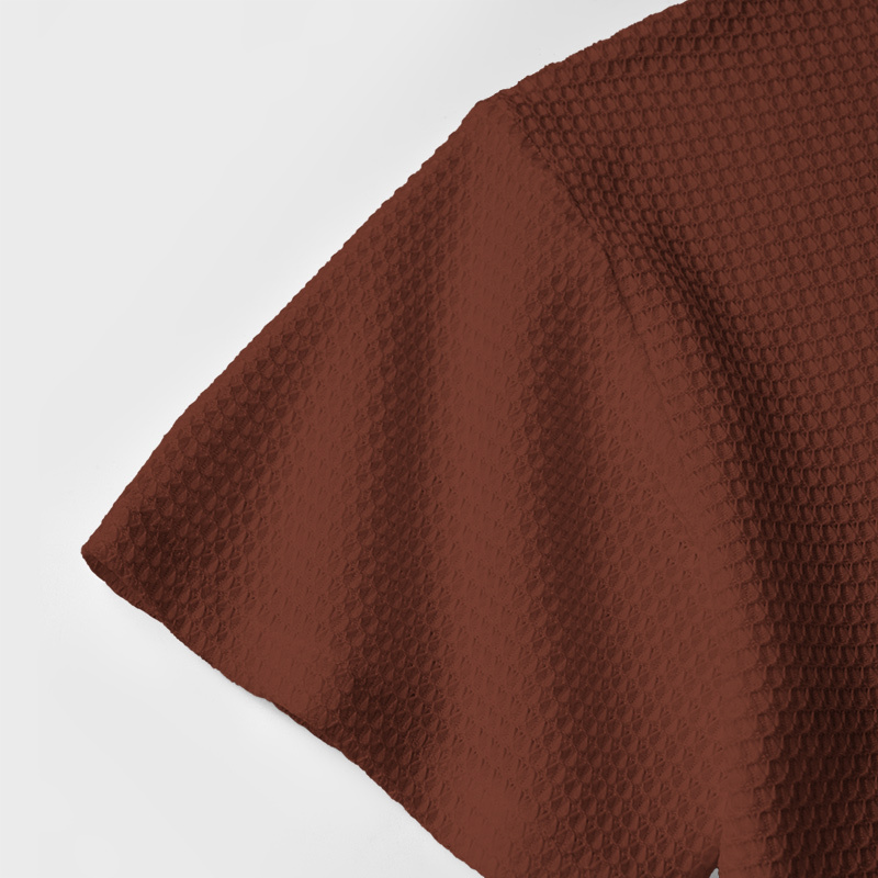 Classically Trained Geek Waffle Knit Crochet Shirt