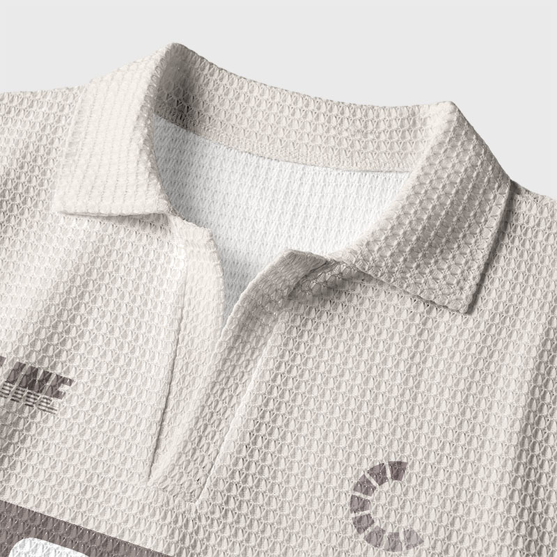 Don't Rush Me Geek Crochet Polo Shirt
