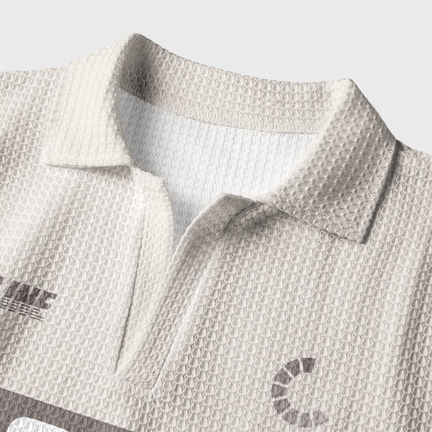 Don't Rush Me Geek Crochet Polo Shirt