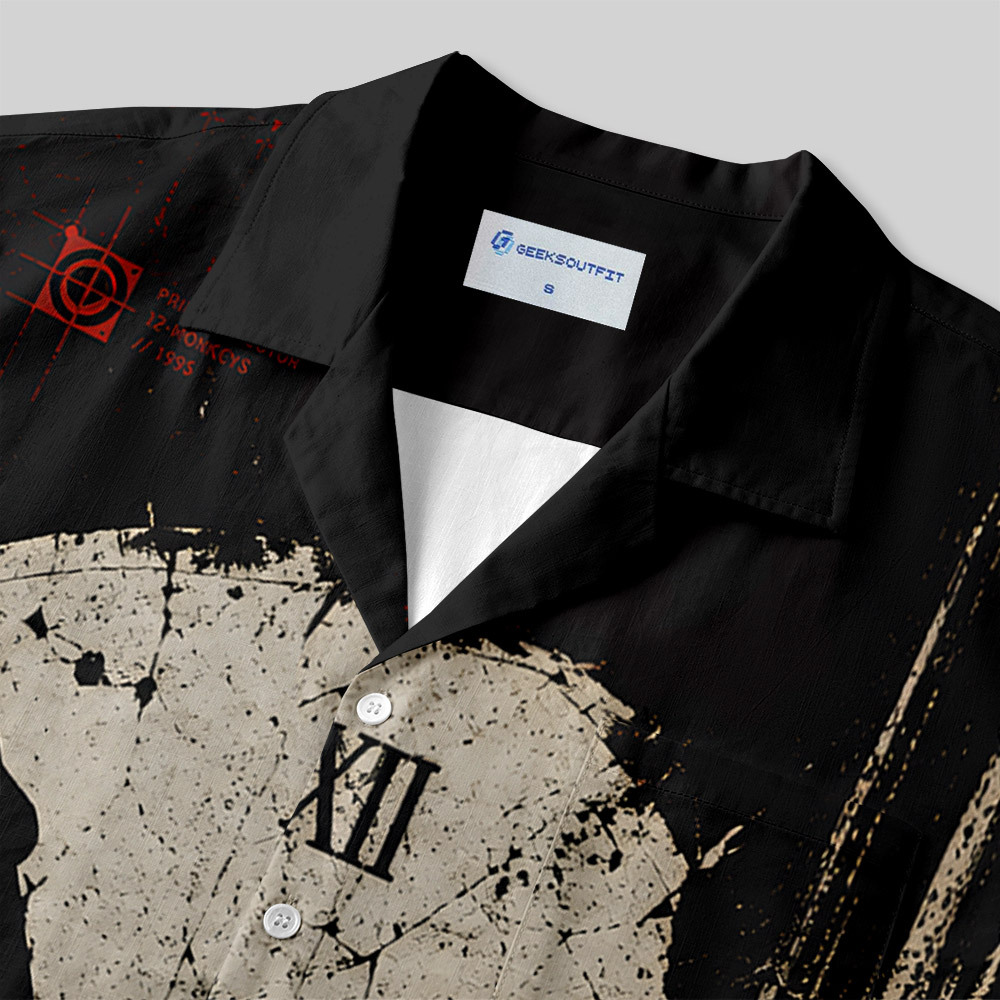 Army of the Twelve Vintage Distressed Button Up Pocket Shirt