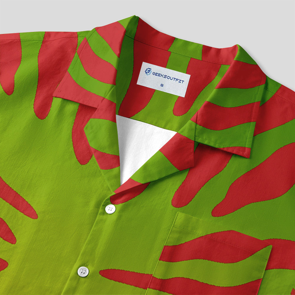 Dino Island Tour Cruiser Button Up Pocket Shirt