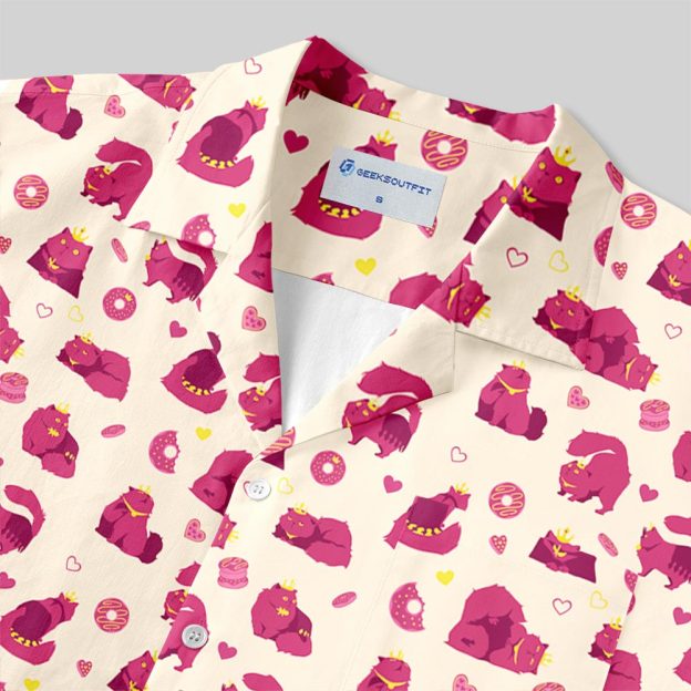 Princess Donut Button Up Pocket Shirt
