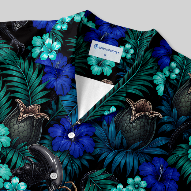 Hostile Bloom Button Up Pocket Shirt