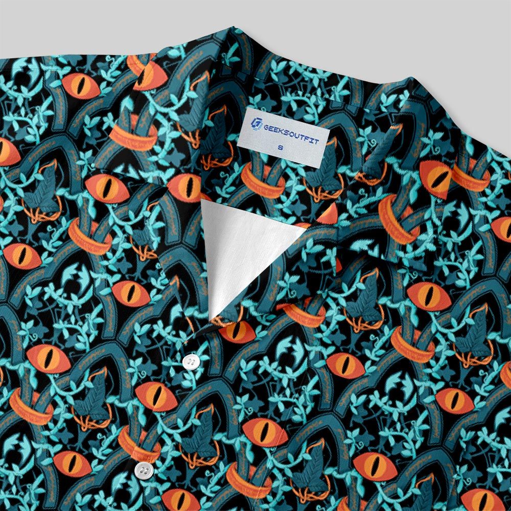 Eye of Sauron Button Up Pocket Shirt