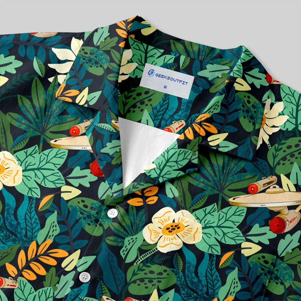 NCC-1701 Hawaii Button Up Pocket Shirt