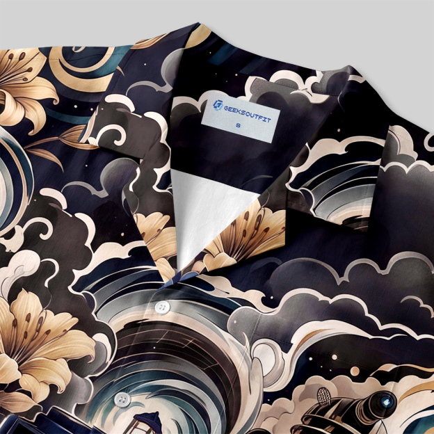 Temporal Breakdown Button Up Pocket Shirt