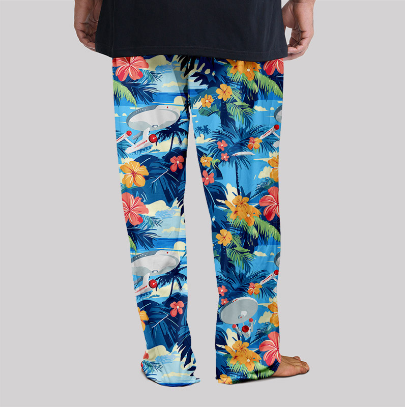 Scifi Spacecraft Geek Loungewear Pants