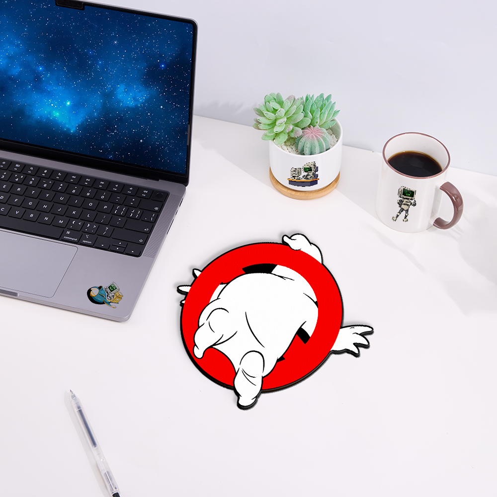 Ghost Funny Novelty Mouse Pad