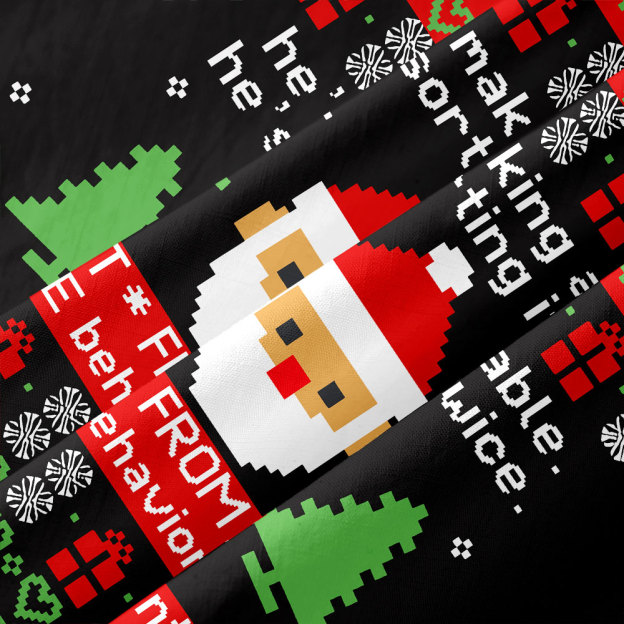 Sql Clause Is Coming to Town Button Up Pocket Shirt