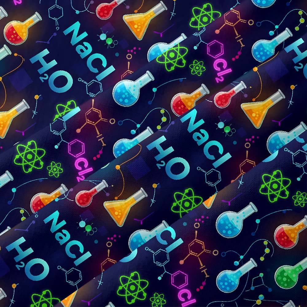 Chemistry Night Delight Button Up Pocket Shirt