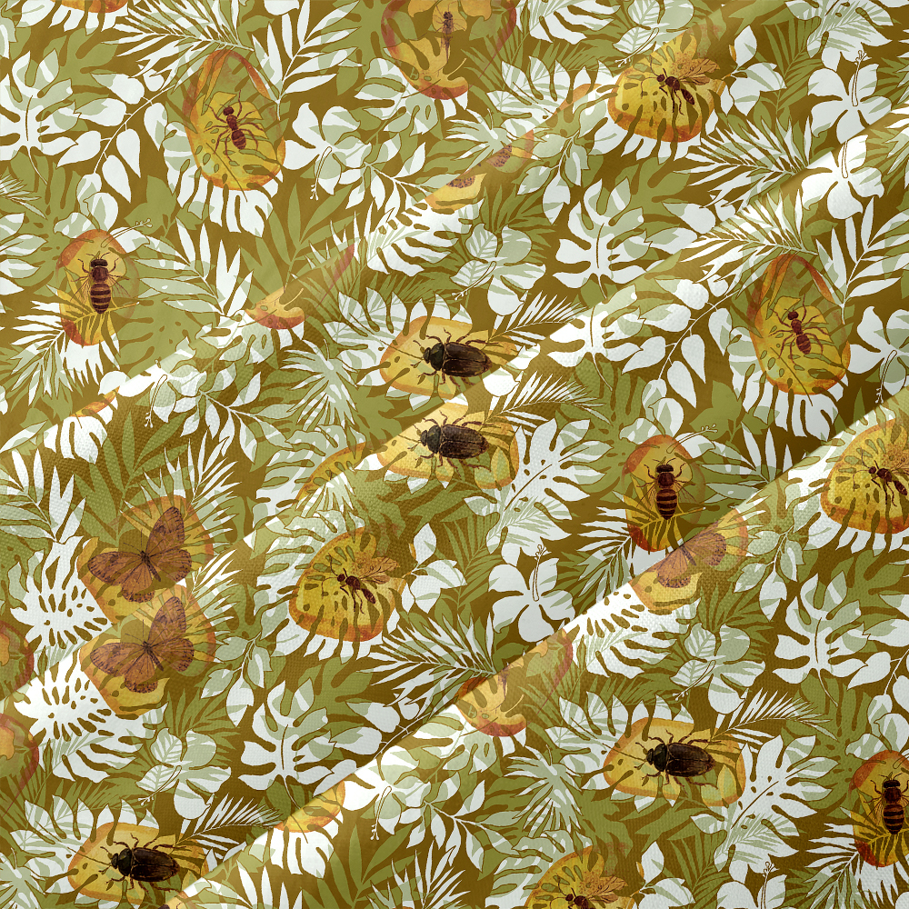 Amber Jungle Button Up Pocket Shirt