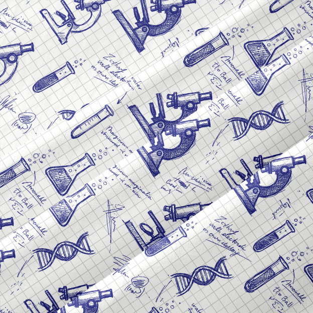 The Microscope Manuscript Button Up Pocket Shirt