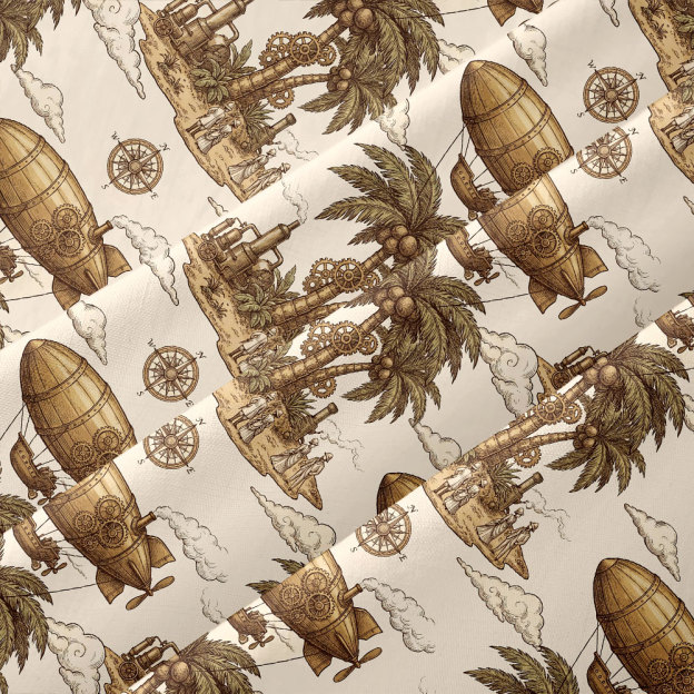 Steam Age Expedition Button Up Pocket Shirt