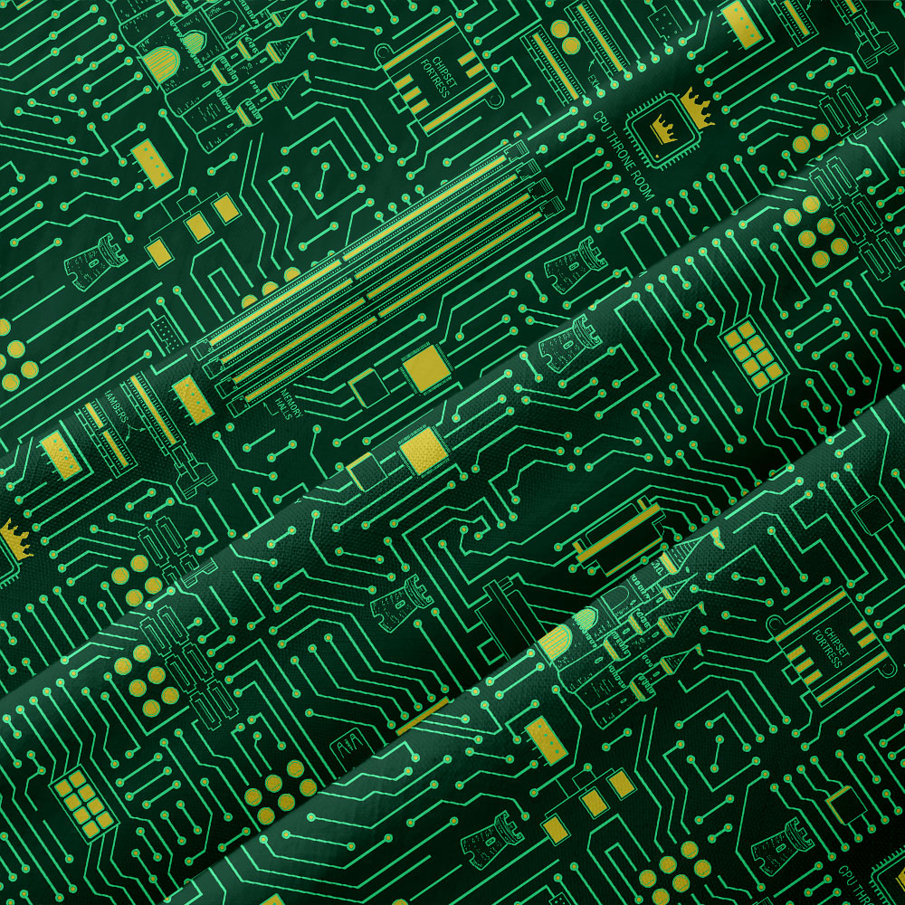 Circuit Castle Button Up Pocket Shirt