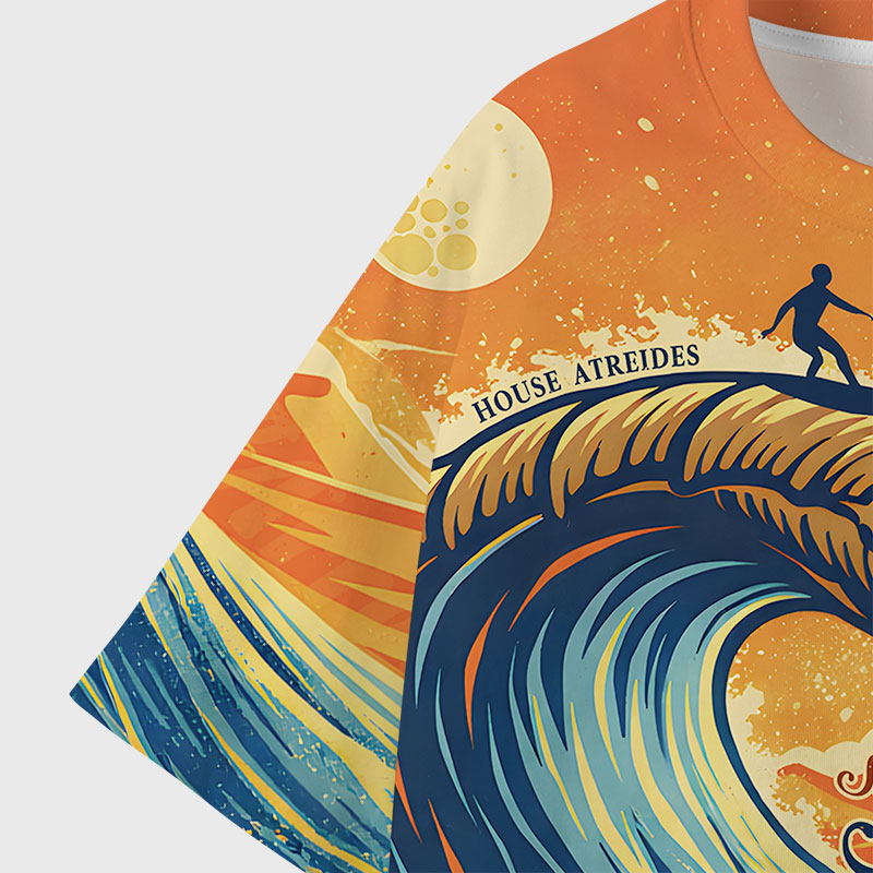 Surf Arrakis Geek All-Over Print T-Shirt