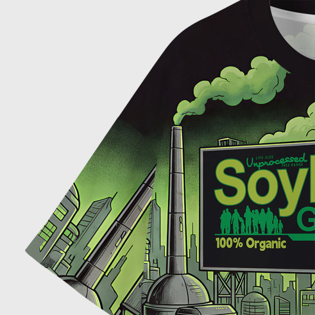 Soylent Green Geek All-Over Print T-Shirt