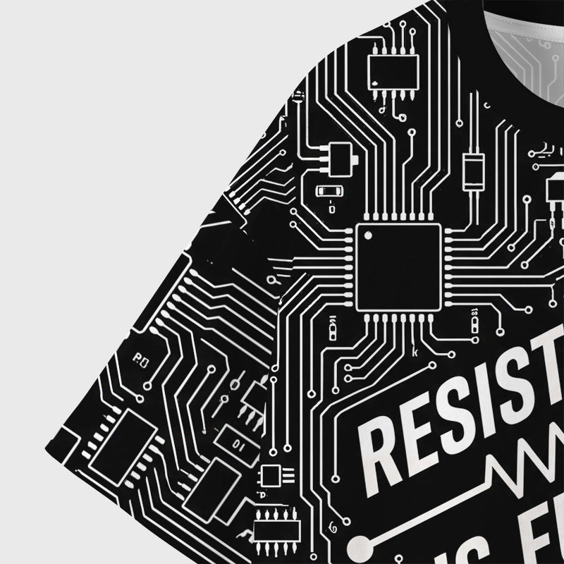 Resistance Is Futile Geek All-Over Print T-Shirt