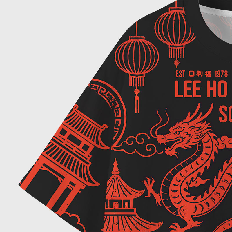 Lee Ho Fooks Geek All-Over Print T-Shirt