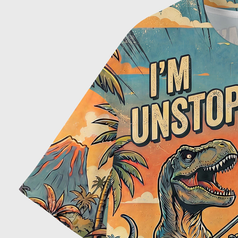 I'm Unstoppable Geek All-Over Print T-Shirt