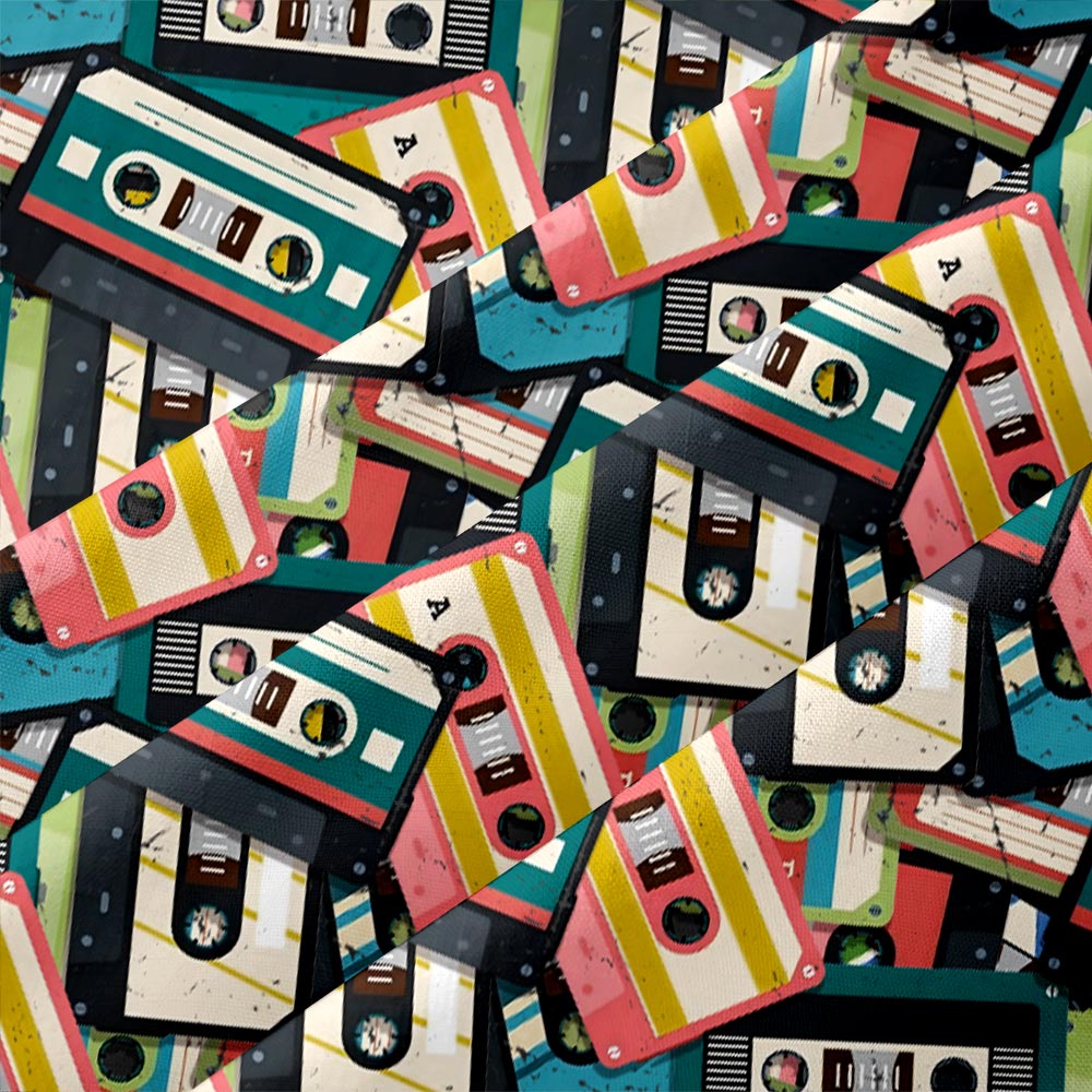 Vintage Tape Button Up Pocket Shirt