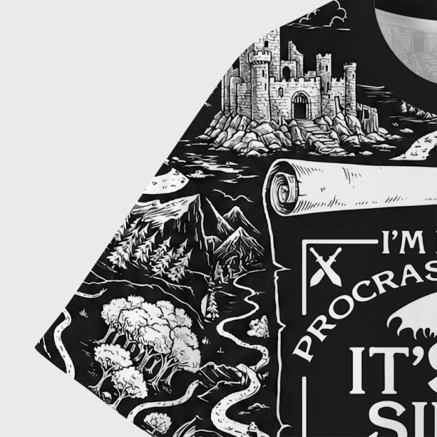 I'm Doing Side Quests Geek All-Over Print T-Shirt