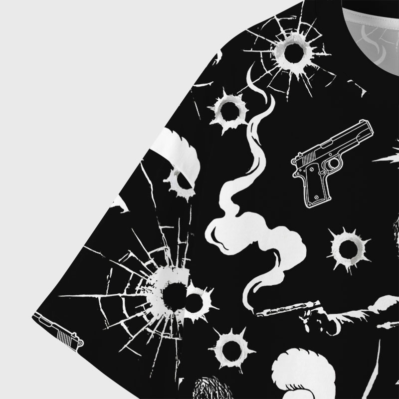 BNB Nerd Geek All-Over Print T-Shirt