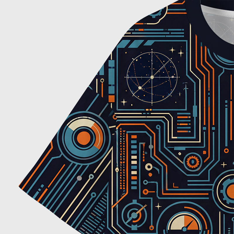 Providing Sarcasm and Tech Support Geek All-Over Print T-Shirt