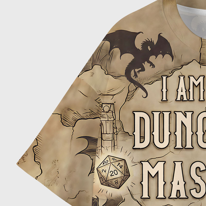 Dungeon Master Authority Geek All-Over Print T-Shirt