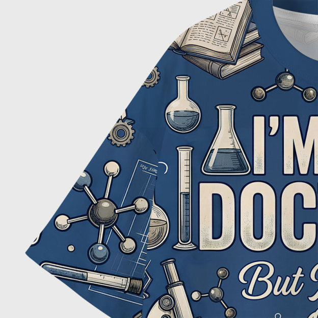I'm a Doctor Print T-Shirt