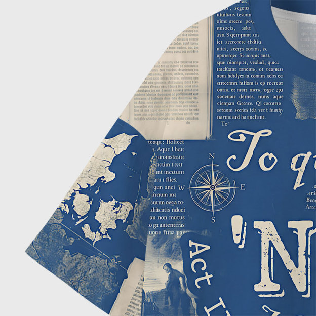 To Quote Hamlet Geek All-Over Print T-Shirt