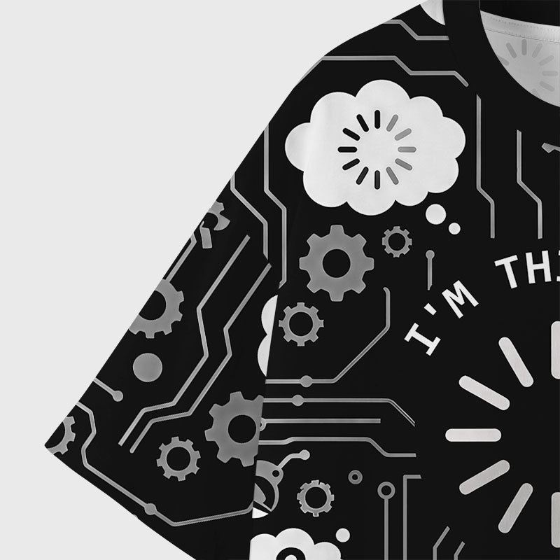 I'm Thinking Geek All-Over Print T-Shirt