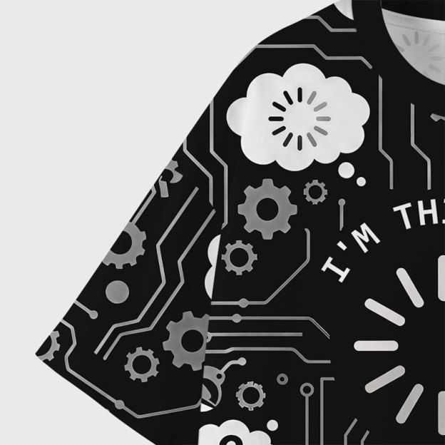 I'm Thinking Geek All-Over Print T-Shirt