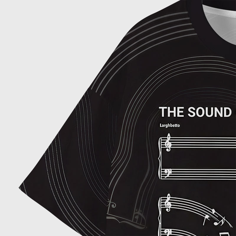 The Sound Of Silence Geek All-Over Print T-Shirt
